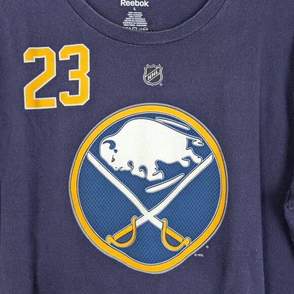 (2/$20) Reebok Buffalo Sabers Reinhart Tee - Picture 2 of 5